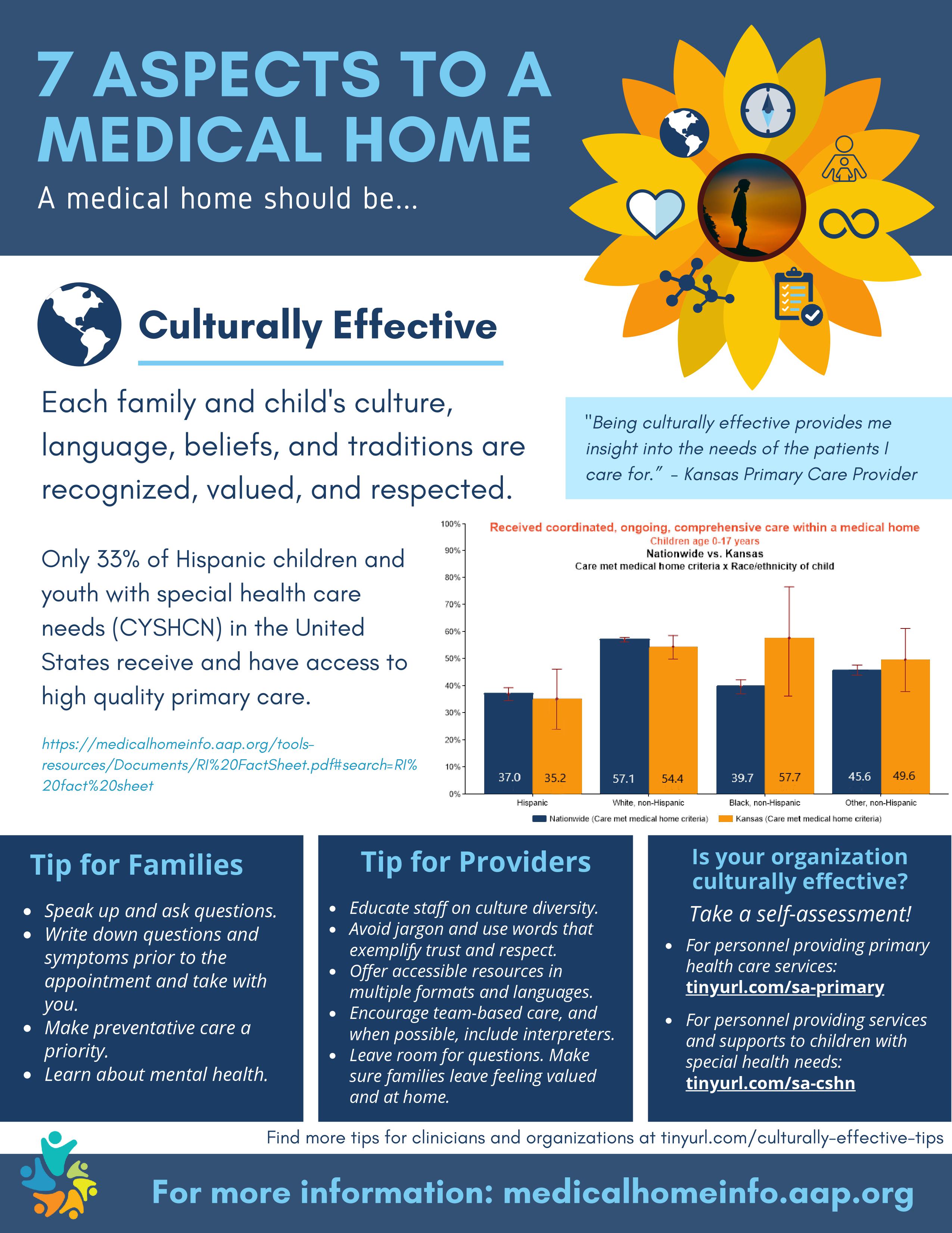 Medical home culturally effective flyer
